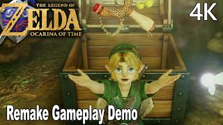 The Legend of Zelda Ocarina of Time Remake Extended Gameplay Demo
