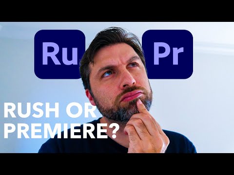 When should you use Adobe Premiere Rush and when should you use Adobe Premiere Pro?