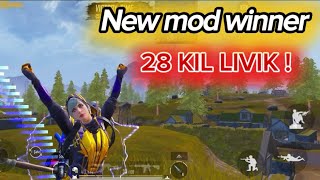 PUPG MOBİLE NEW MOD LIVIK MAP 28 KİL  GAME PLAY | PUPG MOBİLE YENİ MOD LİVİK 28 KİL!!  game play