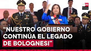 Presidenta Boluarte participó en ceremonia por aniversario de la Batalla de Arica