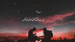 Tum Nahi Ho ( Urdu Lyrical ) | Sahir Ali Bagga | | Hamza Khan | Latest Song 2021 | Sangeet PK