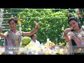 ริต้าร์ ธิดานาคี รำบวงสรวง ณ วัดลำชะล่า