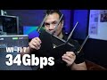 Bandwith terkumpul sampai 34Gbps - ASUS RT-BE88U