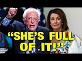 Bernie FIRES BACK At Nancy Pelosi!