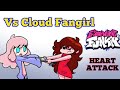 Friday Night Funkin' VS Cloud - Senpai's Fangirl - Heart Attack Rampage (FNF FANMADE Mod)