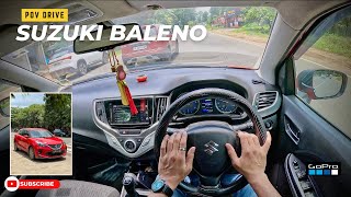 MarutiSuzuki Baleno | POV Drive | Diesel Manual | Best Hatchback | Kerala Road | Gopro | Jonnxoo