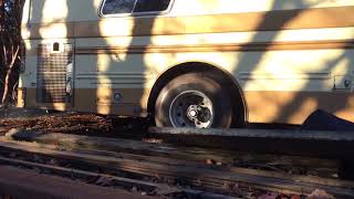 Bus Stuck in Mud