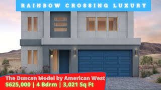 Rainbow Crossing Luxury | American West | The Duncan Model | $625,00 | 3,021+ Sq Ft | 4 Bdrm