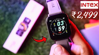 This BUDGET Smartwatch has AWESOME features | Intex FitRist Style Smartwatch unboxing and review