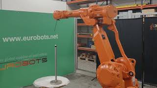 ABB industrial robot ABB IRB2400 - accuracy test
