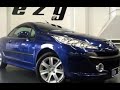 2007 peugeot 207 a7 cc montebello blue 4 speed automatic cabriolet