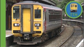 Dosbarth 153 yng  Nghaerdydd Heol y Frenhines - Class 153 at Cardiff Queen Street