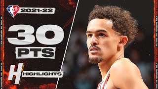 Trae Young EPIC 30 PTS 8 THREES Full Highlights vs Hornets 🔥