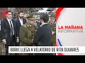 Presidente Boric llega a velatorio de carabinera Rita Olivares en Villa Alemana | 24 Horas TVN Chile