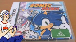 Sonic Rush DS Unboxing