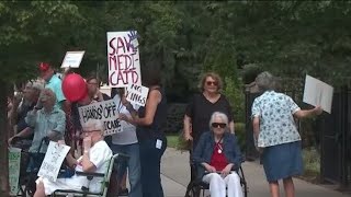Senior citizens rally against proposed cuts in Brookhaven
