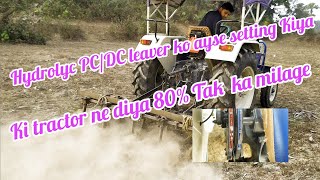 Swaraj 735FEe me hydroulic lever or PC/DC lever setting kaise kare।हाइड्रोलिक लीवर सेटिंग कैसे करें