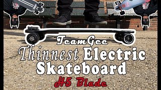 MEGA Thin Electric Skateboard TeamGee H5 BLADE