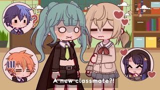 ☆ [PROJECT SEKAI] a new classmate? | vivid bad squad | ft. miku, kohane, an, akito, toya | anhane |