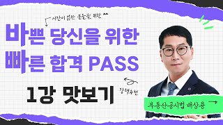 [부동산공시법 배상용] 2025 부동산공시법_바빠PASS_맛보기