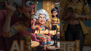 AI वाली बहू #TheFunnYug #ytshorts #shorts #viralshorts #saasbahukiinterstingstory #sasbahu  #comedy