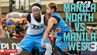 MANILA NORTH VS MANILA WEST HIGHLIGHTS 2015FIBA3X3WT