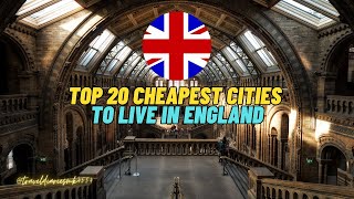 👍Top 20 Cheapest Cities to Live in England @traveldiariesmk4554