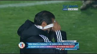 Ramón Díaz se quita la medalla - Perú 2 - 0 Paraguay - Copa América