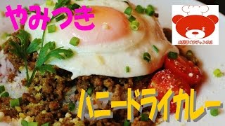 Honey dry curry(Recipe)やみつきハニードライカレーの作り方 #12