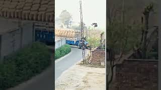 new holland full loaded with trolley modify tractor #punjabi #modify #viral