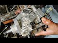 Mitsubishi 4m40 engine fuel pump full repair