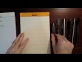 rhodia premium fast drying fountain pen paper