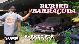 BURIED Plymouth Barracuda Parked for 22 YEARS! Will it RUN AND DRIVE 400 Miles H