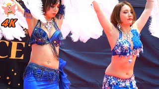 【4K】ベリーダンスフェスタin甲府　Kasane Bellydance  #3　Belly Dance in Japan