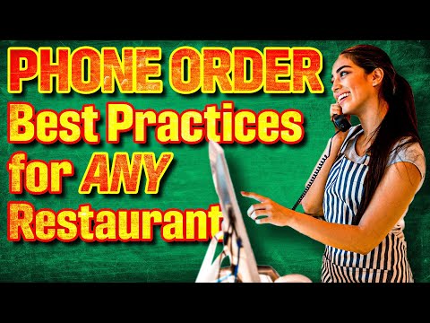 Phone Ordering Best Practices for EVERY Restaurant