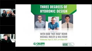 Three Degrees of Hydronic System Design with Bob Rohr