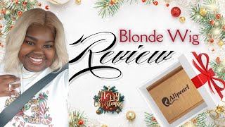 Black Girl Blonde Wig Review | Glueless Closure Wig Install | Blessed Diva Bekah