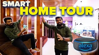 SMART HOME TOUR 🏡 85 LAKHS Worth !! Alexa Enabled \u0026 Fully Furnished  | DAN JR VLOGS