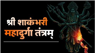 महादुर्गा शाकंभरी नवरात्र व शाकंभरी पौष पूर्णिमा। #navratri2025 #tantra