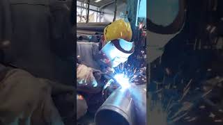 螺旋输送机 #welder #automobile #machine #manufacturing #weld #aluminum #copper #diy #factory #welding