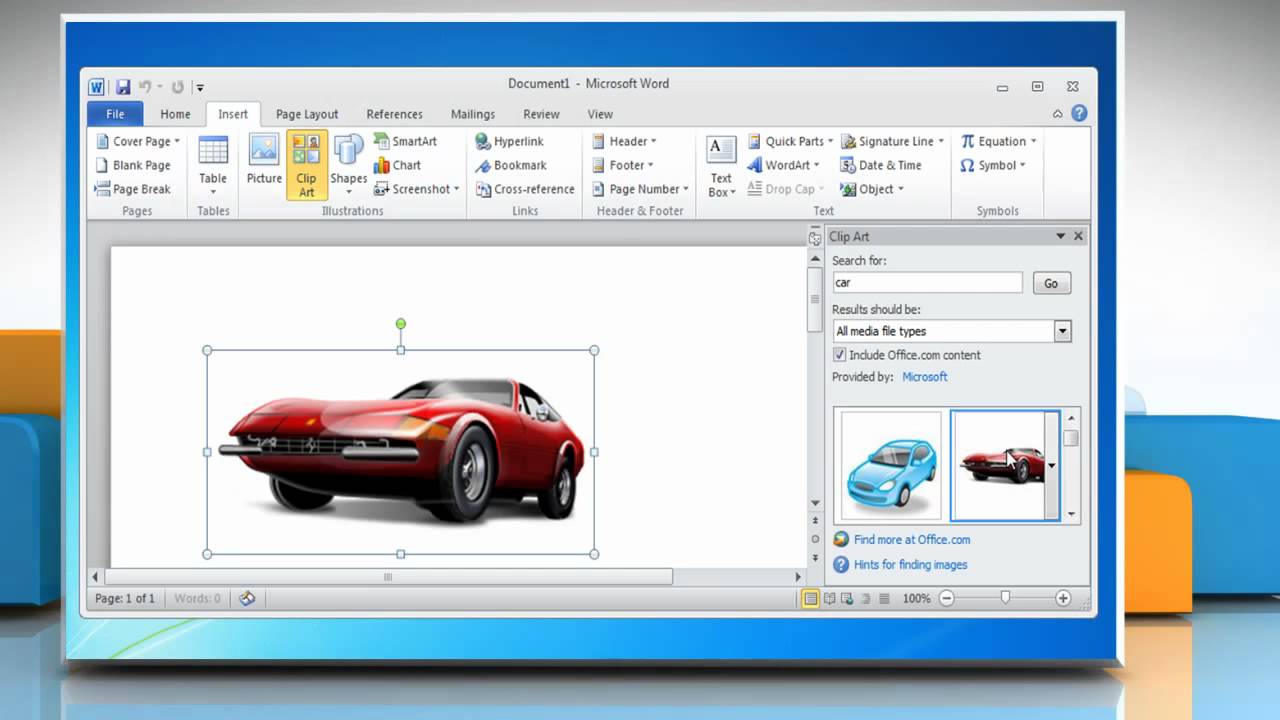 How To Insert Clip Art In Ms Word 2016 Infoupdate Org