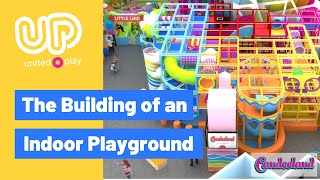Building an Indoor Playground with Custom Soft Play, Toddler Area and Theming from United Play.