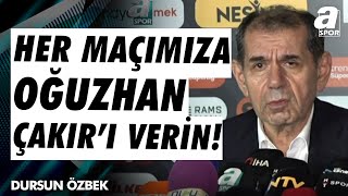 Galatasaray Başkanı Dursun Özbek: \