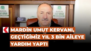 Mardin Umut Kervanı, geçtiğimiz yıl 3 bin aileye yardım yaptı