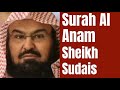 Surah Al Anam (The Cattle) by Sheikh Sudais voice in fast quick recitation in just 30 minutes