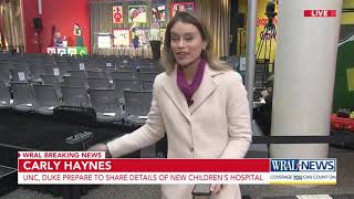 Duke Health, UNC Health teaming up for children's hospital