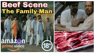 The Family Man |Beef Scene |🍗🥩| Amazon prime|web series|Bajrang Dal| prime video| hd | Harshal Desai
