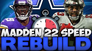 We Trade Tyron Smith and Zack Martin... Madden 22 Dallas Cowboys Speed Rebuild Challenge