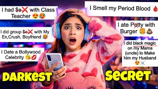 Reacting to My Subscriber's Darkest Secrets 🤫😜 *Shocking* OMG