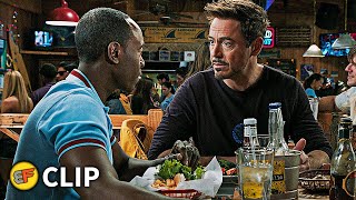 Tony Stark & Rhodey - Restaurant Scene | Iron Man 3 (2013) Movie Clip HD 4K